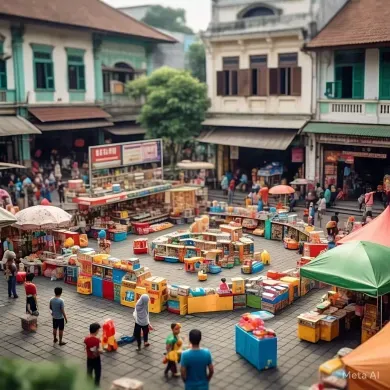 Tarik Keluarga dengan Mainan Seru di Bazar Bekasi